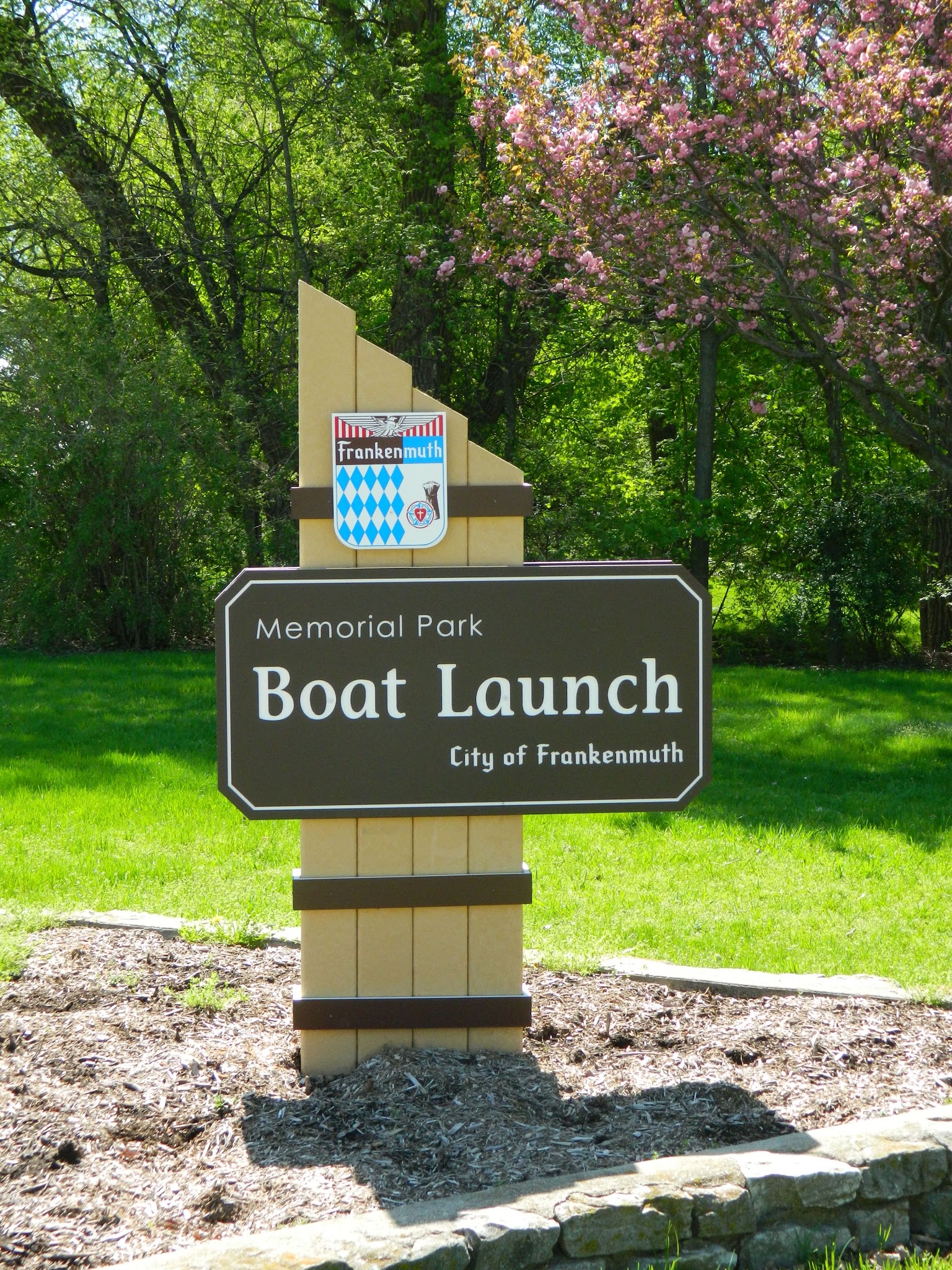 Memorial Park Boat Launch in Frankenmuth