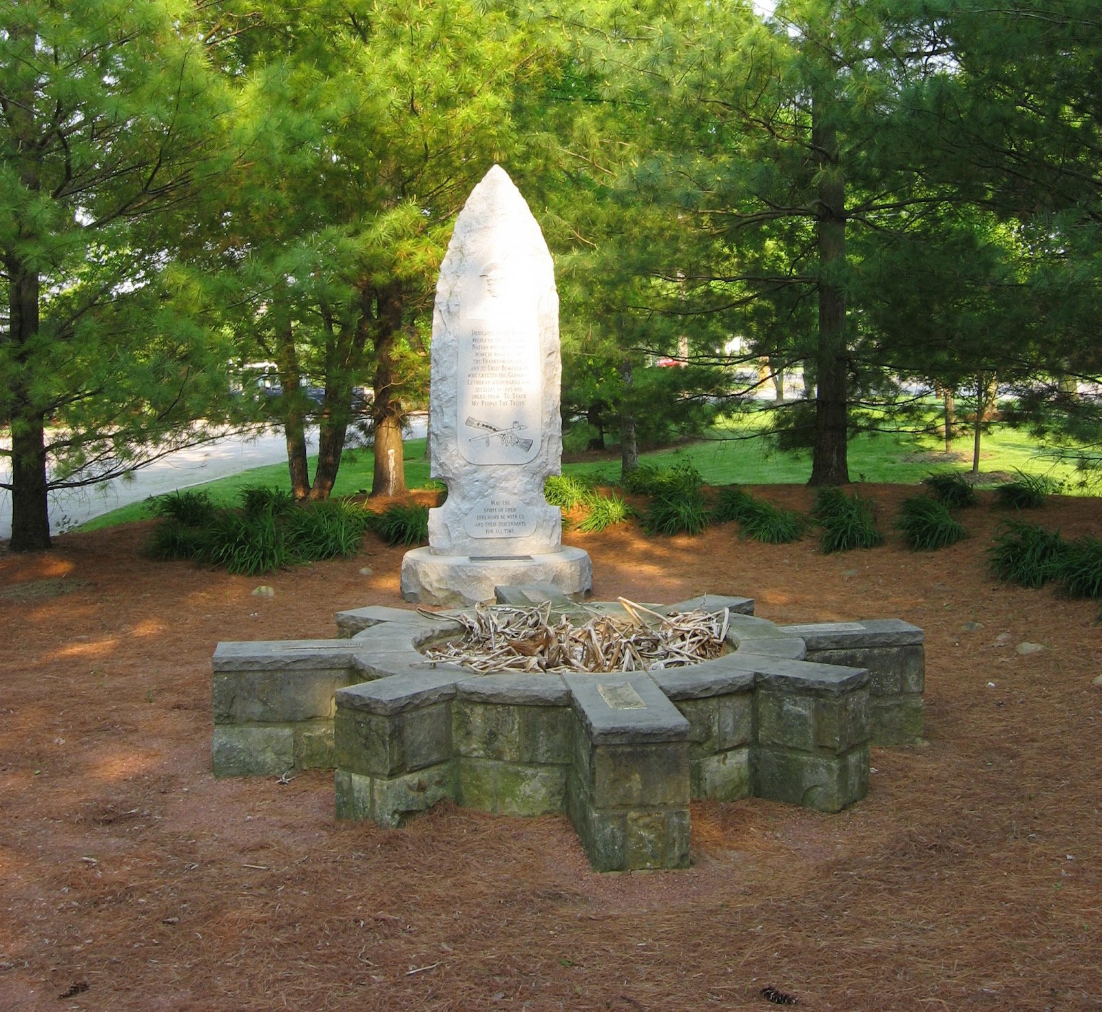Memorial Park Chippewa Indian Memorial in Frankenmuth