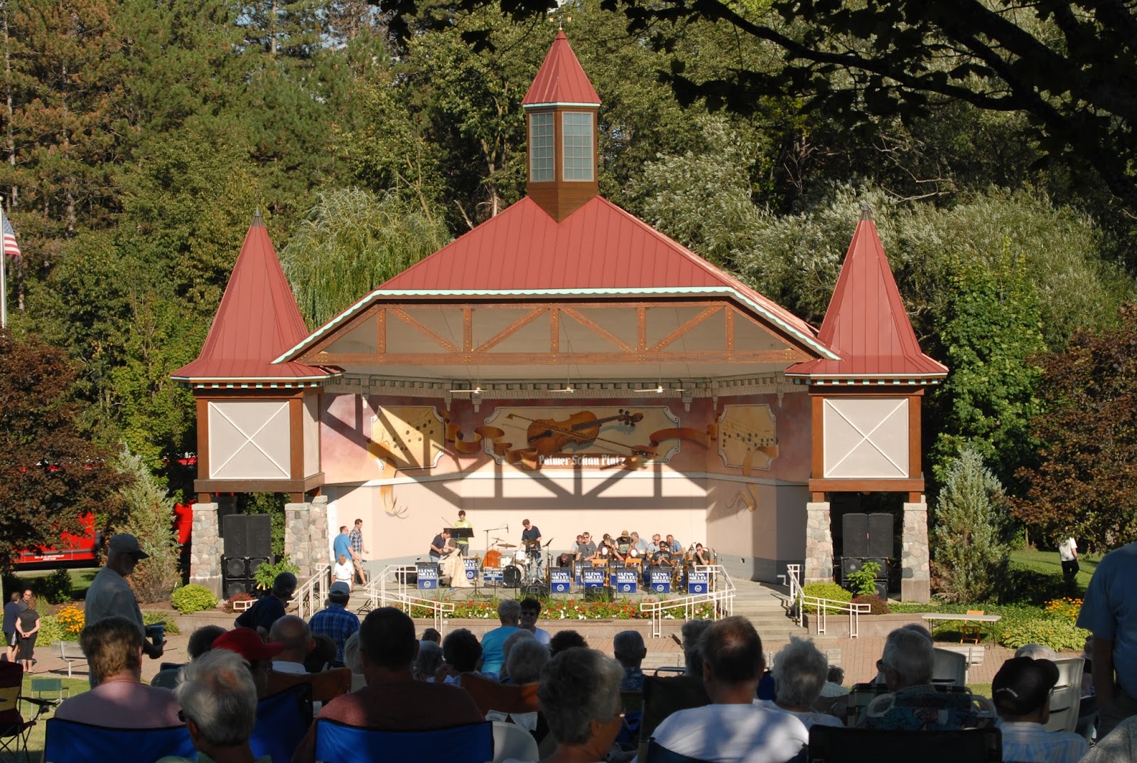 Palmer Schau Platz (Bandshell) in